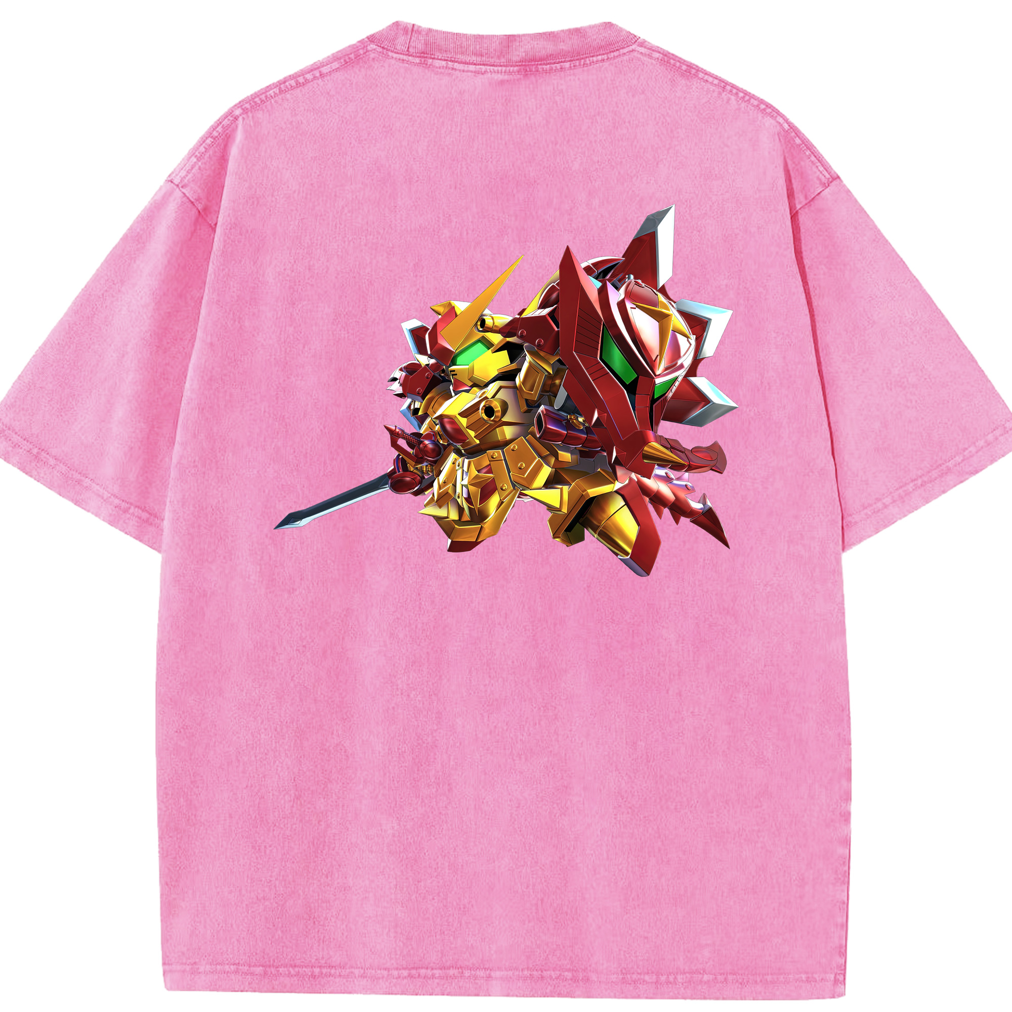 （画像用） 機動戦士ガンダム Mobile Suit Gundam 綿100% ヴィンテージ風 半袖Tシャツ（背面プリント）